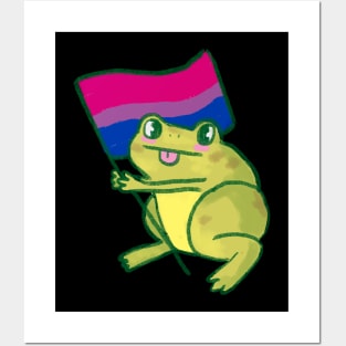 bisexual frogs Posters and Art